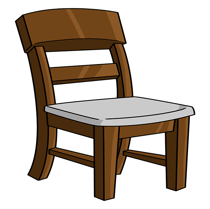 Cách vẽ ghế: Bước 10