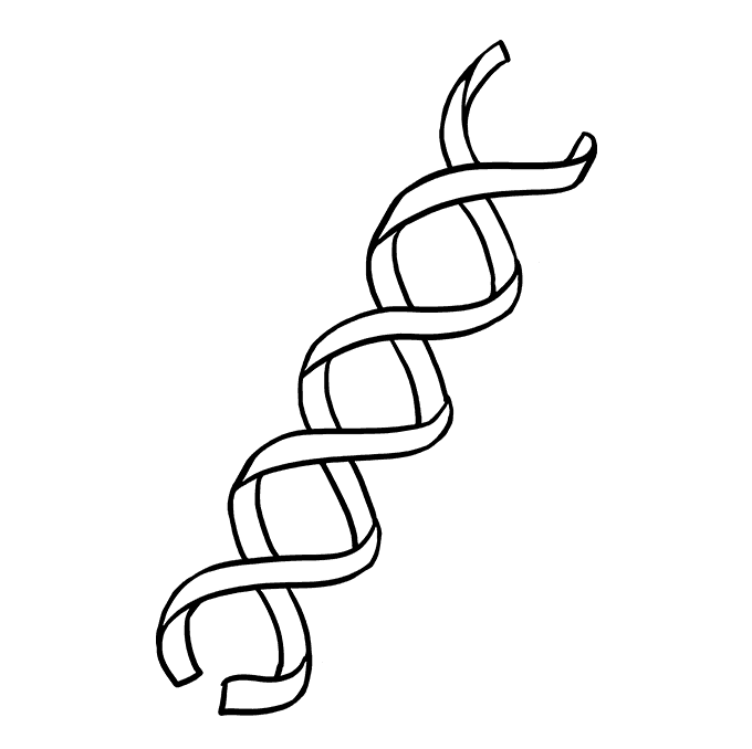 Cách vẽ DNA: Cách 5