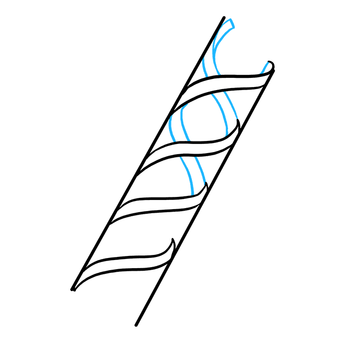 Cách vẽ DNA: Cách 3